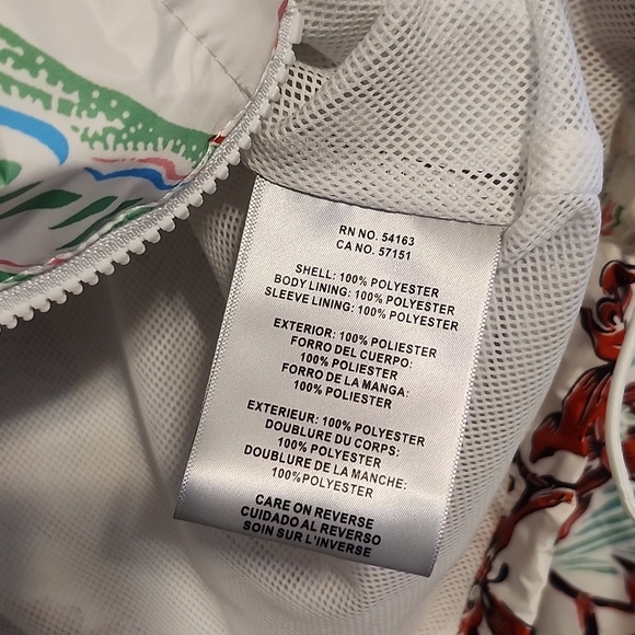 Levi's Women's Red Floral Ski Jacket - Picture 6 of 7